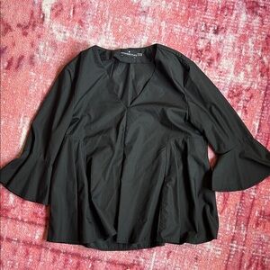 Tuckernuck Bell Sleeve Poplin Blouse